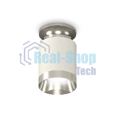 Светильник Ambrella Light XS6301141 SWH/PSL белый песок/серебро полированное MR16 GU5.3 (N6903, C6301, N6132)