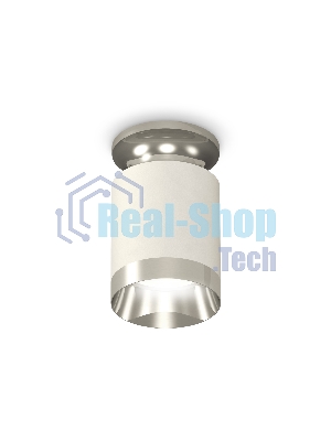 Светильник Ambrella Light XS6301141 SWH/PSL белый песок/серебро полированное MR16 GU5.3 (N6903, C6301, N6132)