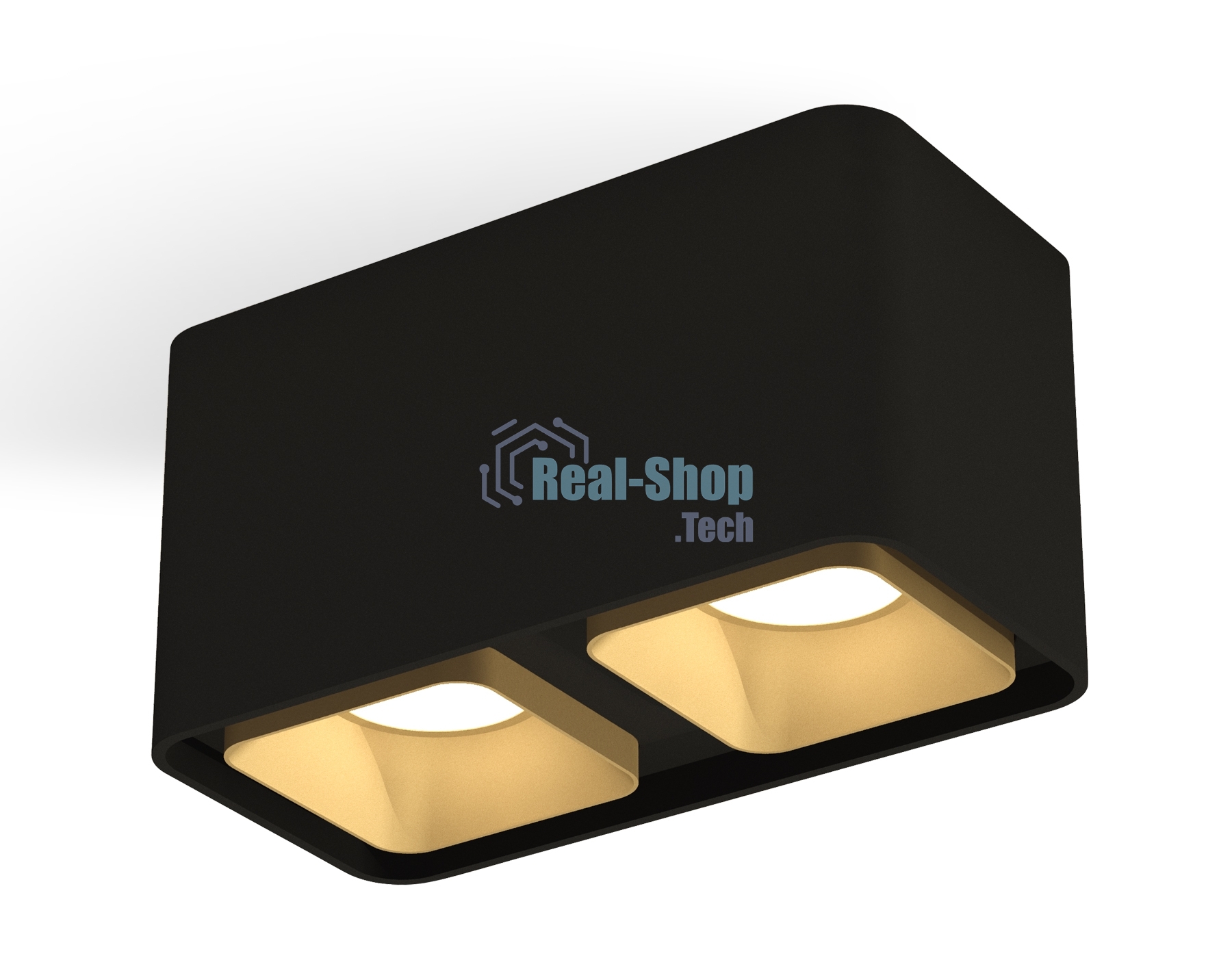 Светильник Ambrella Light XS7851004 SBK/SGD черный песок/золото песок MR16 GU5.3 (C7851, N7704)
