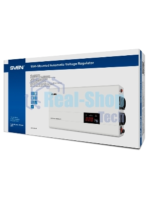 Сетевые фильтры SVEN Стабилизатор напряжения AVR SLIM-2000 LCD