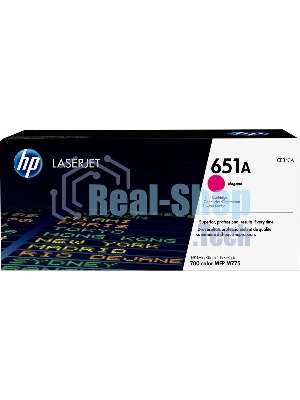 Картридж лазерный HP CE343A 651A пурпурный для LaserJet 700 Color MFP 775 16000 стр.