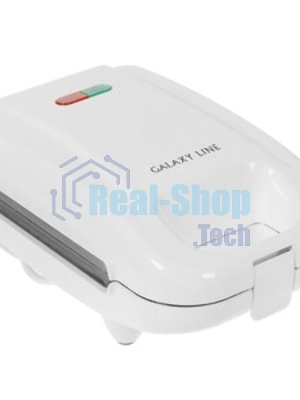 Вафельница Galaxy Line GL 2971, белый, со съемными пластинами, 750 Вт
