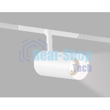 Трековый акцентный светильник Ambrella light GL4410 WH белый IP20 10W 3CCT 3000-6000K SMART 48V 24° D45*100