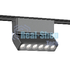 Светильник трековый светодиодный GV1469 BK черный IP20 6W 4200K 48V 24° 122*26*80