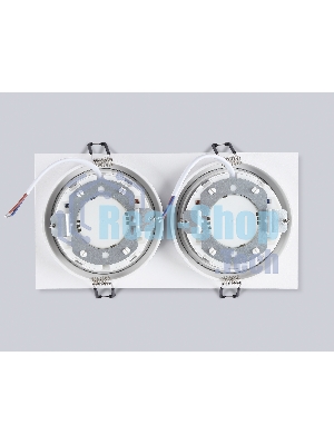Светильник Ambrella light TN51826/2 WH белый GX53/2 max 15W 215*110*39