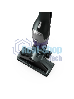 Пылесос вертикальный Tefal TY1238WO серый/фиолетовый, питание от аккумулятора, 145 Вт, уборка сухая, пылесборник 0.4 л, работа от АКБ max 40 мин.