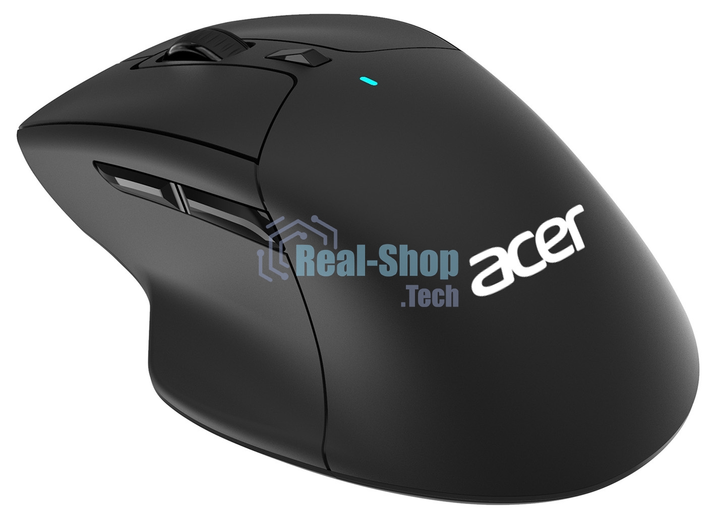 Мышь беспроводная Acer OMR170 черный, 1600 dpi, радиоканал, Bluetooth, USB, кнопки - 6