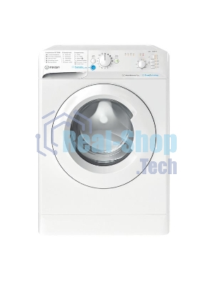 Стиральная машина Indesit BWSB 61051 WWV белый, загрузка фронтальная 6 кг, 1000 об/мин., класс: А