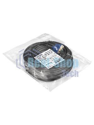 Кабель VGA Pro ExeGate EX-CC-PVGA-15M15M-30.0 (15M/15M, 30м, 2 фильтра, позолоченные контакты, экран)