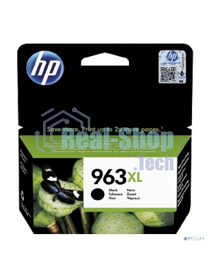 Картридж HP 963XL струйный черный повышенной емкости (2000 стр)