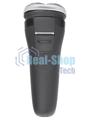 Электробритва Polaris PMR 0305R wet&dry PRO 5 blades элктрическая, черный/хром