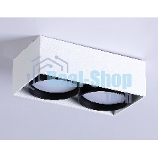 Светильник накладной TN70872/2 WH/BK белый/черный GX53/2 max 12W 185*92*62