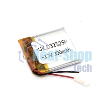 Аккумулятор Li-Pol (батарея) 3x25x25мм 2pin 3.7V/300mAh