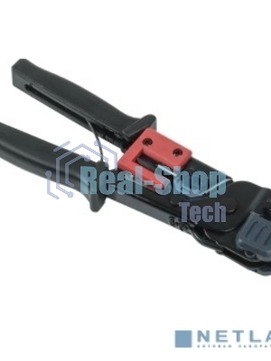 Инструмент обжим RJ-45/12/11 без храп. мех. черный/красный ITK TM1-B10V