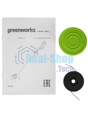 Триммер аккумуляторный GREENWORKS G40LT30, 40 В, 4 Ач