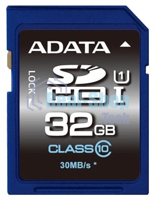 Флеш карта SDHC 32Gb Class10 ADATA ASDH32GUICL10-R Ultra speed