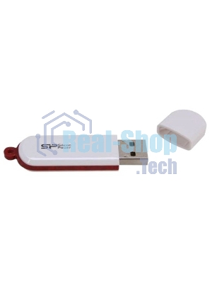 Флешка USB Silicon Power R/W 64Gb LuxMini 320 SP064GbUF2320V1W USB 2.0 белый