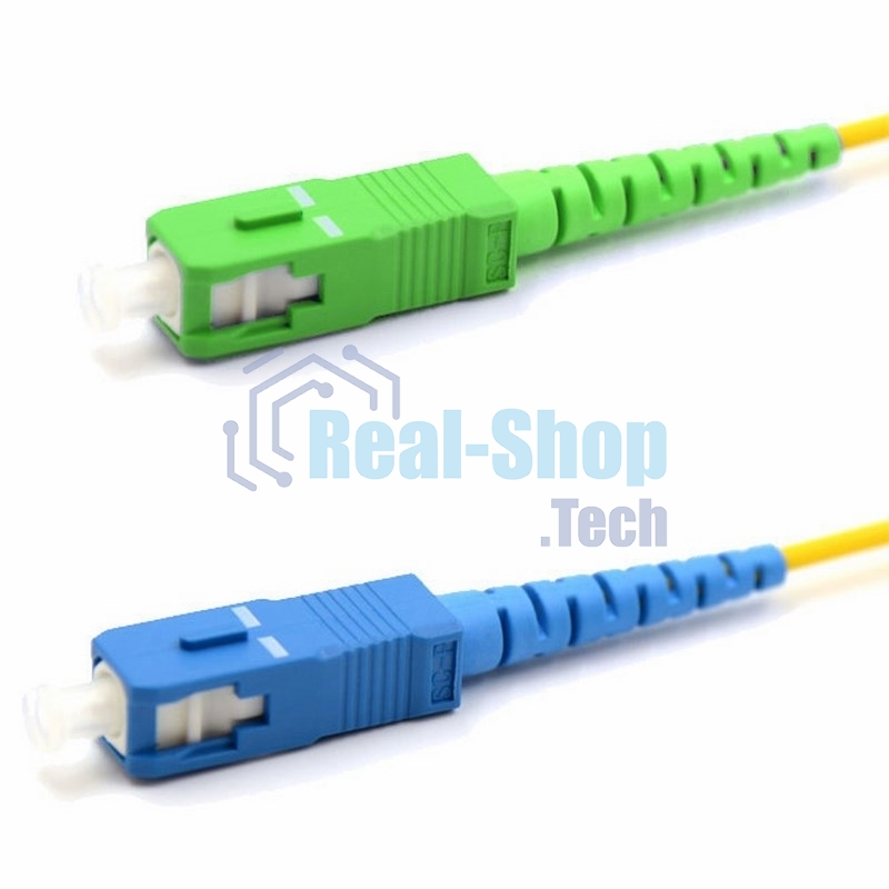 Патч-корд оптический переходной Rexant (SM), 9/125 (OS2), SC/APC-SC/UPC, (Simplex), LSZH, 5м