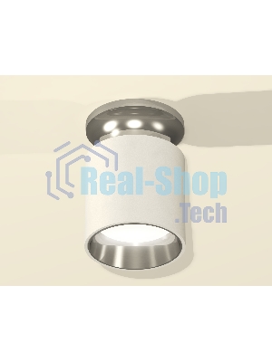 Светильник Ambrella Light XS6301142 SWH/PSL белый песок/серебро полированное MR16 GU5.3 (N6903, C6301, N6112)