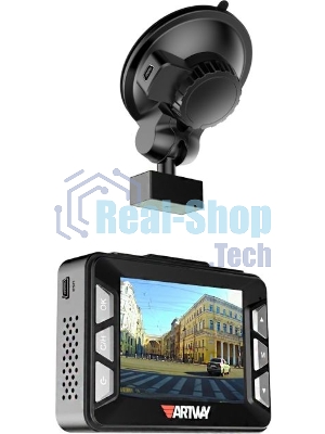 Видеорегистратор с радар-детектором Artway MD-108 GPS черный
