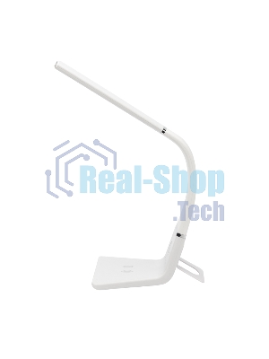  Светильник настольный REXANT Cloud LED 2700-6500К, встроенная беспроводная и проводная USB-зарядка устройств, диммер, гибкий поворот