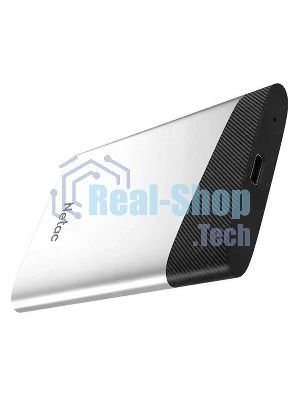 Внешний SSD Netac Z6S 480Gb USB 3.2 Gen 2 Type-C External SSD, R/W up to 550MB/480Mb/s,with USB-C to USB-A cable and USB-A to USB-C adapter