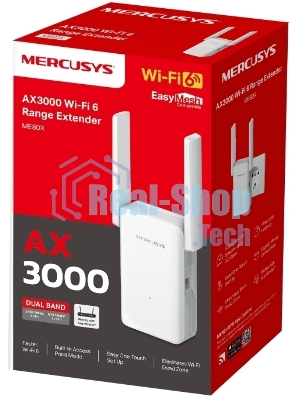 Усилитель Wi-Fi сигнала Mercusys ME80X AX3000