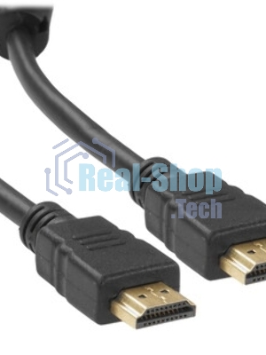 Кабель Cablexpert HDMI CC-HDMI4-7.5M, 19M/19M, v2.0, медь, позол.разъемы, экран, 7.5м, черный, пакет