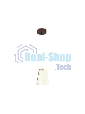 Подвесной светодиодный светильник AK4113 CF кофе 19W D150*980 (Без ПДУ)