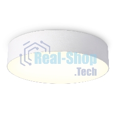 Потолочный светодиодный светильник Ambrella light FV5523 WH белый LED 35W 3000K D300*58 (Без ПДУ)