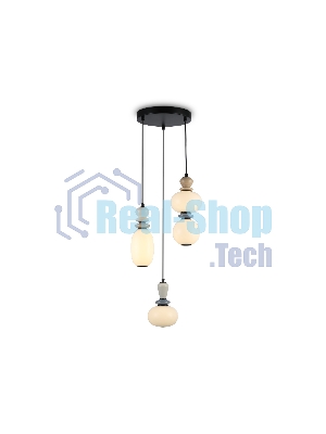 Светильник Ambrella light LH53143/3 BK/WH черный/белый 19W 3000K D330*1630