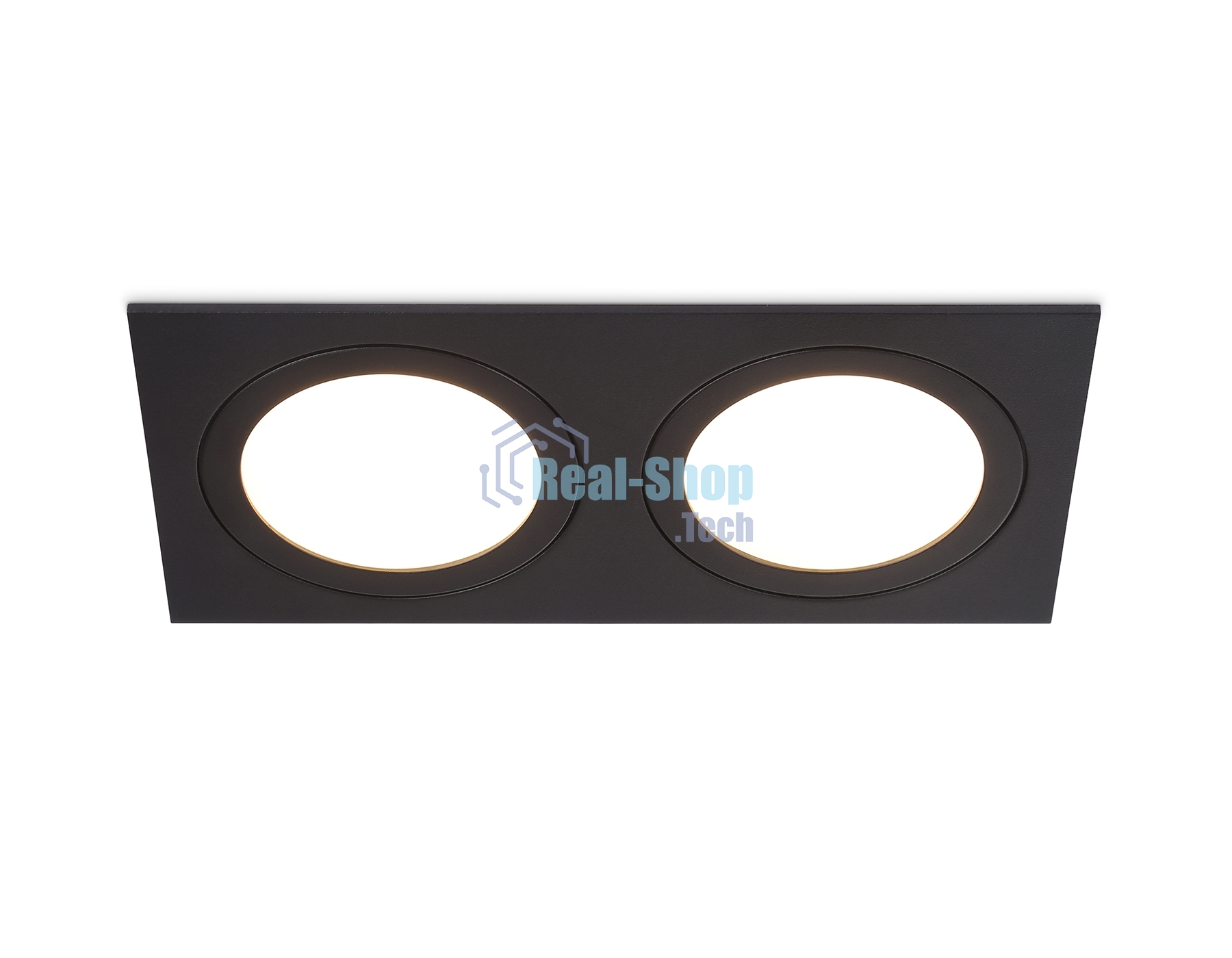 Светильник Ambrella light TN51827/2 BK черный GX53/2 max 15W 215*110*39