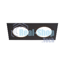 Светильник Ambrella light TN51827/2 BK черный GX53/2 max 15W 215*110*39