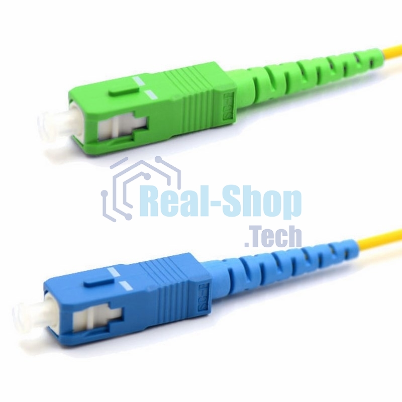 Патч-корд оптический переходной Rexant (SM), 9/125 (OS2), SC/APC-SC/UPC, (Simplex), LSZH, 2м