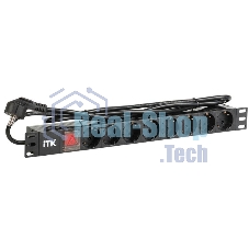Блок распределения питания ITK PH12-8D1-P гор.размещ. 8xSchuko базовые 16A Schuko 2м