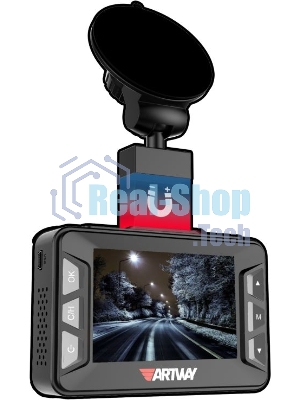 Видеорегистратор с радар-детектором Artway MD-108 GPS черный