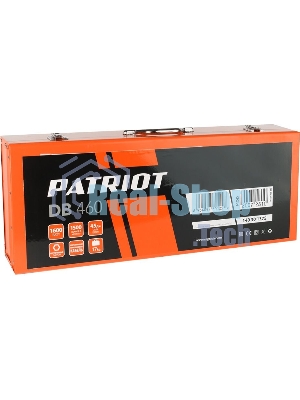 Отбойный молоток PATRIOT DB 460 140301375 1600 Вт, 45 Дж,1500 уд/мин, 17 кг
