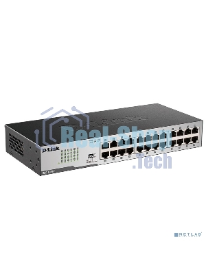 Неуправляемый коммутатор D-Link DGS-1024D/J1A с 24 портами 10/100/1000Base-T