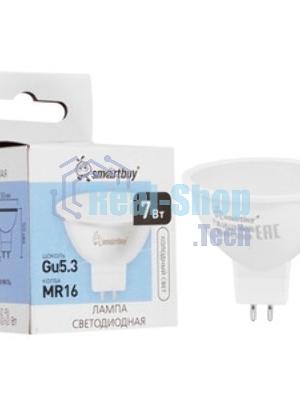 Светодиодная (LED) лампа Smartbuy GU5_3-07W/6000 (SBL-GU5_3-07-60K-N)