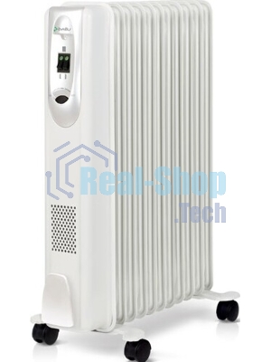 Обогреватель масляный Ballu Comfort BOH/CM-11WDN (11 секций) белый, 2200 Вт, 27 м2, термостат
