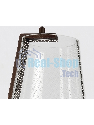 Подвесной светодиодный светильник AK4113 CF кофе 19W D150*980 (Без ПДУ)