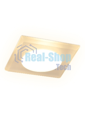 Светильник Ambrella light TN138 WH/FR белый/матовый GU5.3 90*90*25