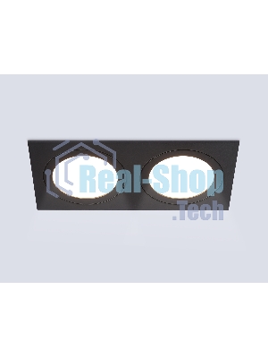 Светильник Ambrella light TN51827/2 BK черный GX53/2 max 15W 215*110*39