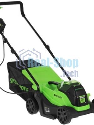 Газонокосилка аккумуляторная GreenWorks GD24LM33, 24 В, 4 Ач