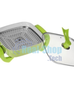 Электросковорода Sakura SA-7716R Master Chef 1800-2000Вт 32х9см кругл красн