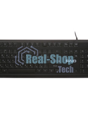 Клавиатура проводная Defender Raid GK-778DL, USB, черный
