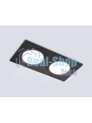 Светильник Ambrella light TN51827/2 BK черный GX53/2 max 15W 215*110*39