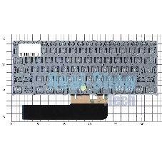Клавиатура для ноутбука Lenovo Flex 5-14 серая без подсветки
