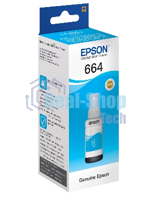 Чернила Epson C13T664298 голубой 70мл для Epson L100
