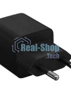 Сетевое зарядное устройство Rexant с двумя портами USB-A и Type-C, 20Вт GaN